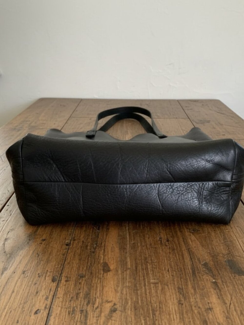 Madewell The Transport Medium Crossbody | Shoulder bag | Black Leather Tote Bag - Picture 3 of 15